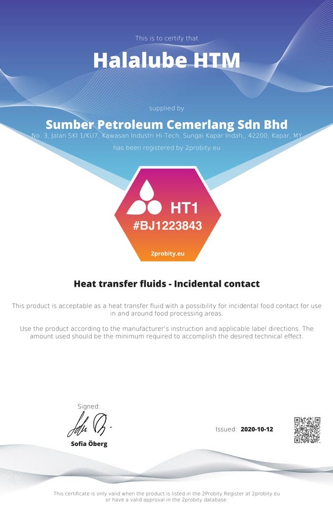 Halalube HTM