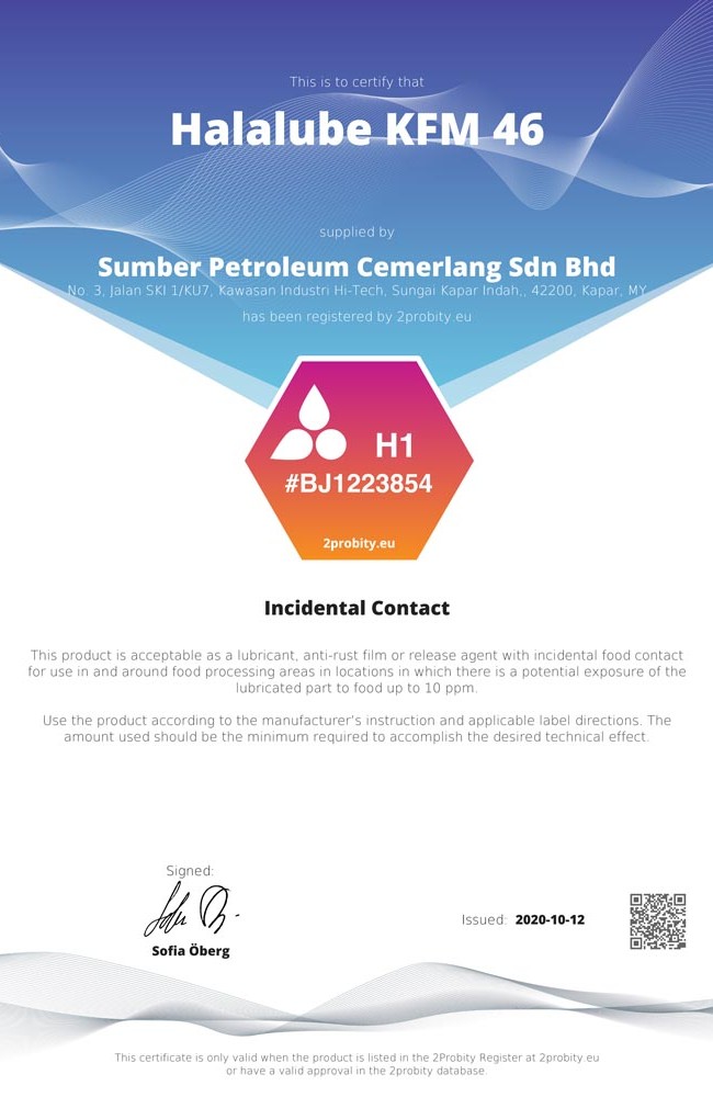 Halalube KFM 46
