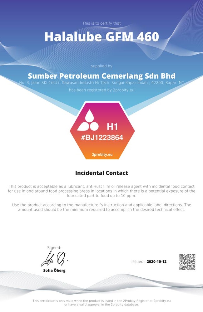 Halalube GFM 460