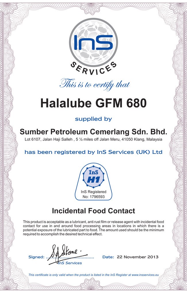 Halalube GFM 680